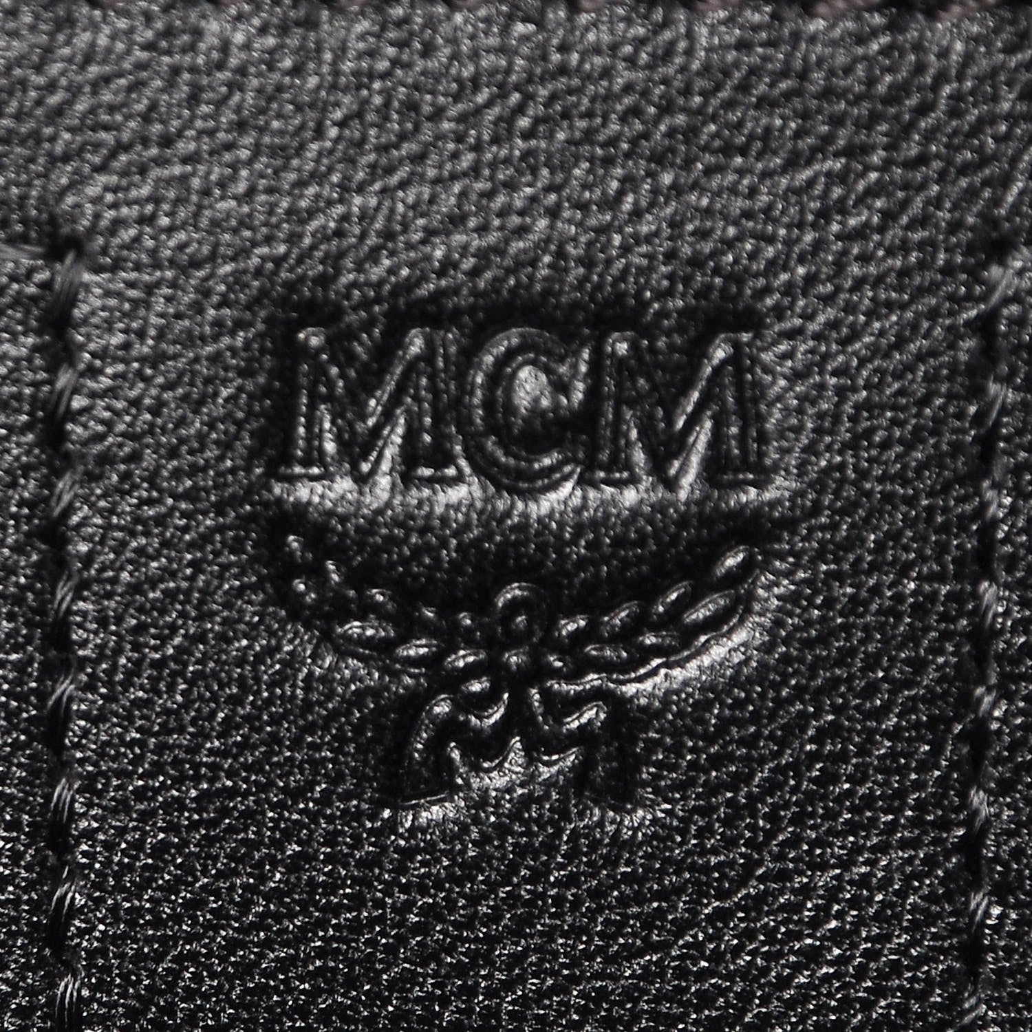 MCM Visetos Gunta Medium Stark Backpack Phantom Grey 6 of 9