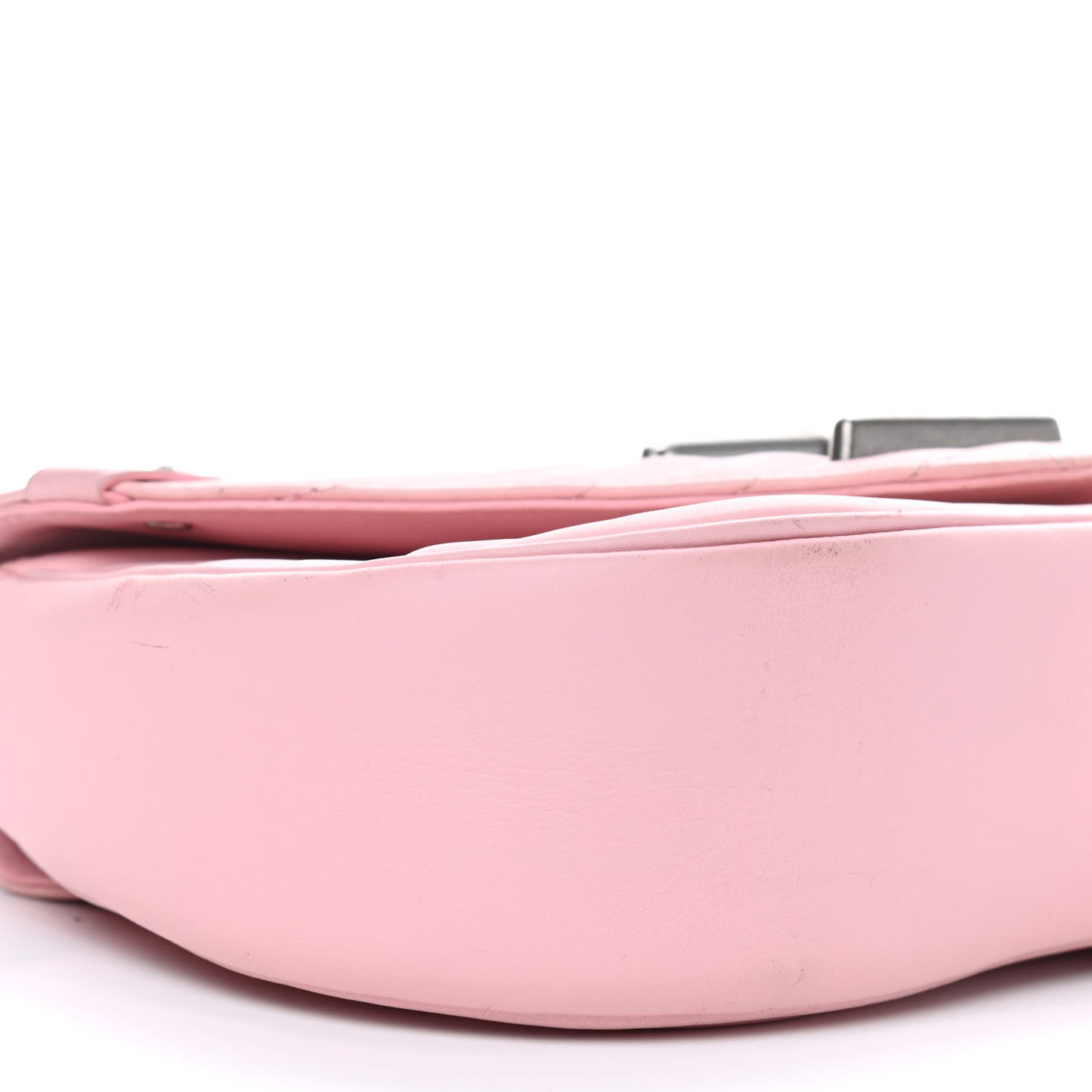 Calfskin New Wave Chain MM Smoothie Pink