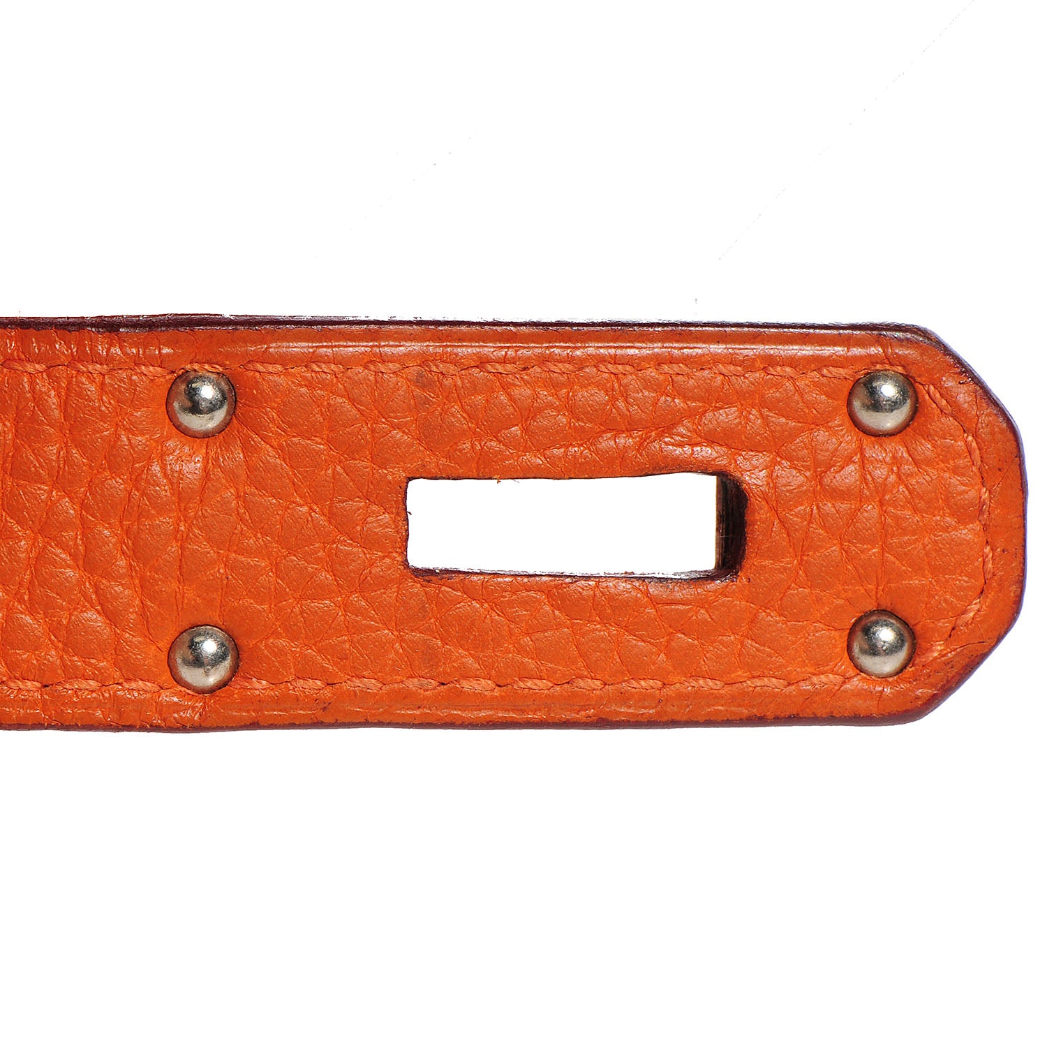 Hermes Taurillon Clemence JPG Birkin 42 Orange 16 of 21