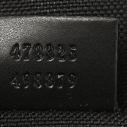 Gucci GG Supreme Monogram Web Belt Bag Black Grey 6 of 11