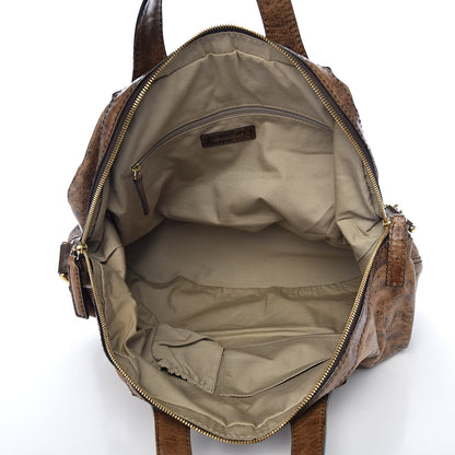Givenchy Crackled Calfskin Medium Nightingale Light Brown 5 of 10