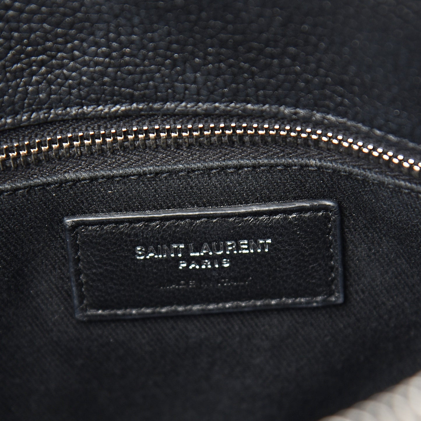 Grained Calfskin Baby Sac De Jour Souple Black