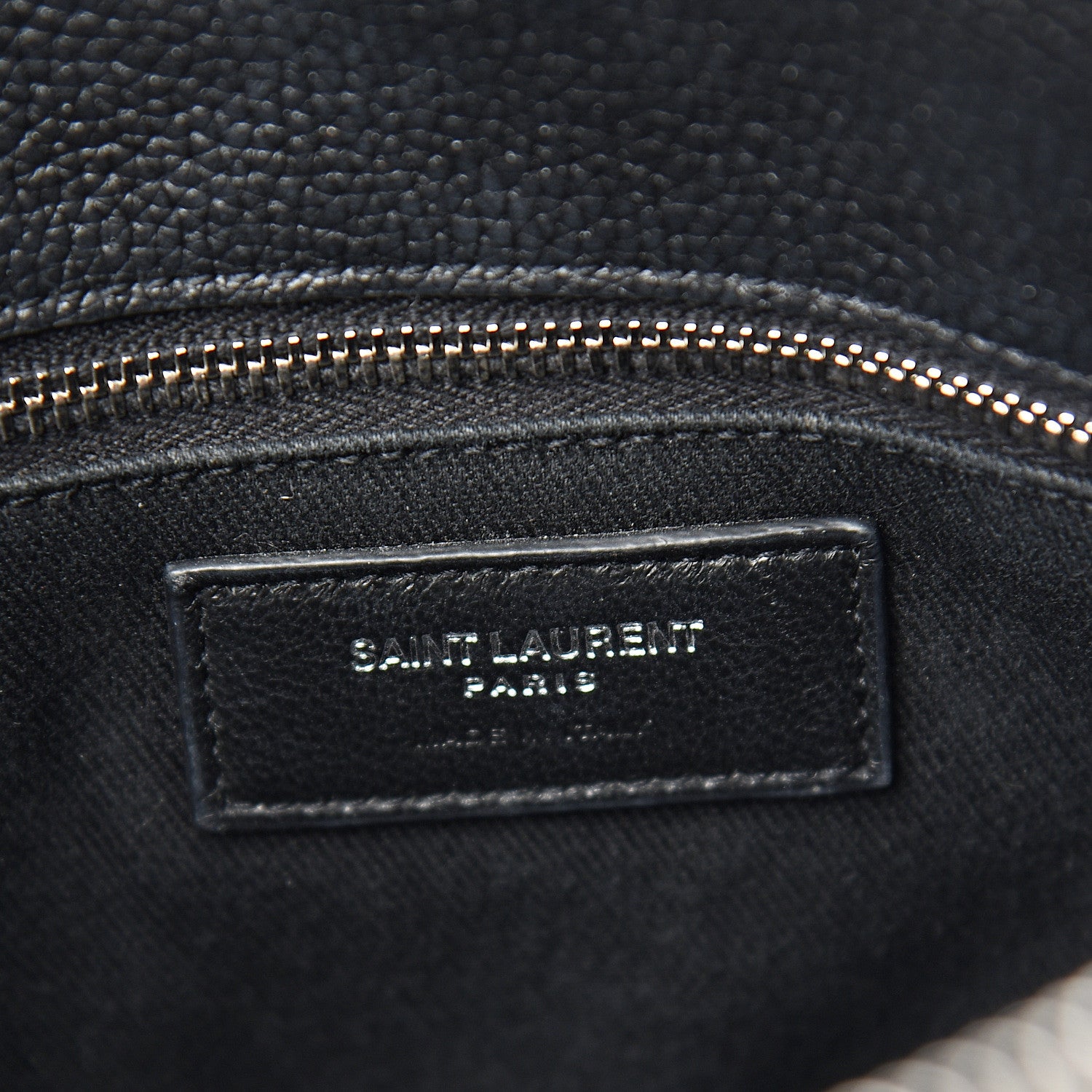 Saint Laurent Grained Calfskin Baby Sac De Jour Souple Black 5 of 9