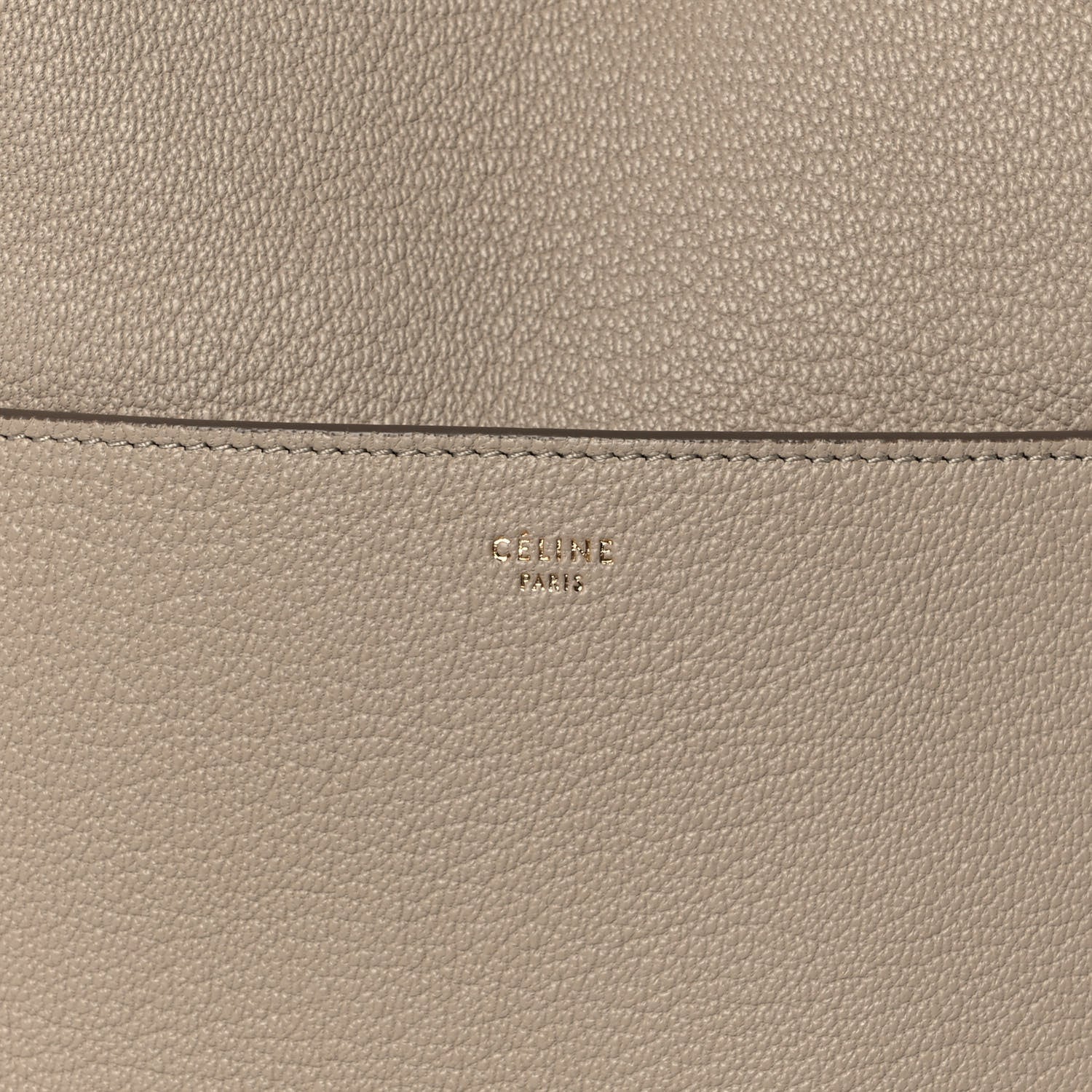 Celine Natural Calfskin Seau Sangle Bucket Bag Dune 9 of 9