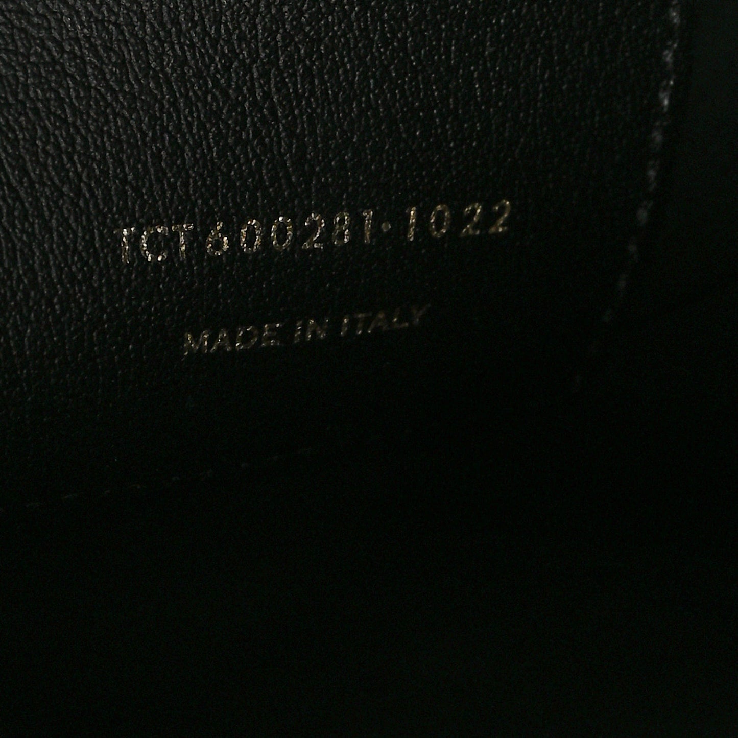 Calfskin Large Shopping Tote Black