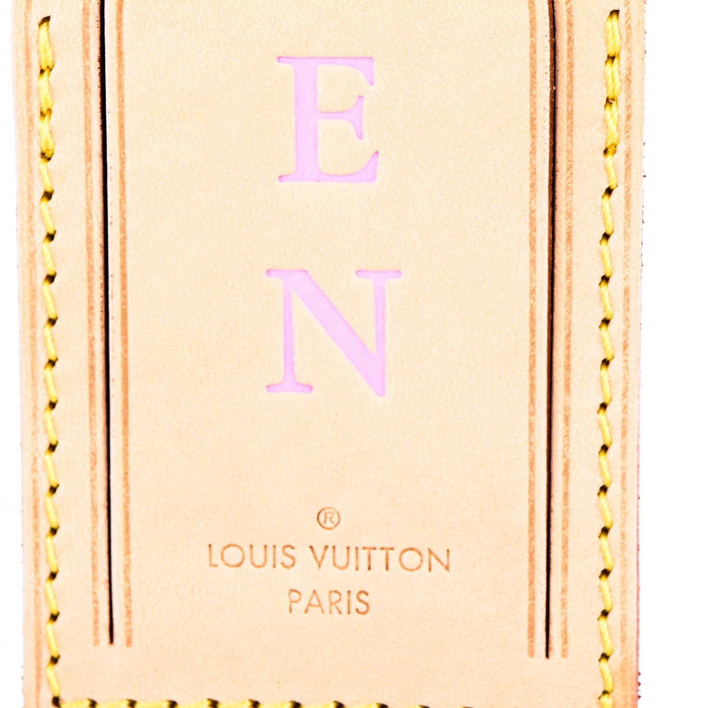 Vachetta Luggage Tag
