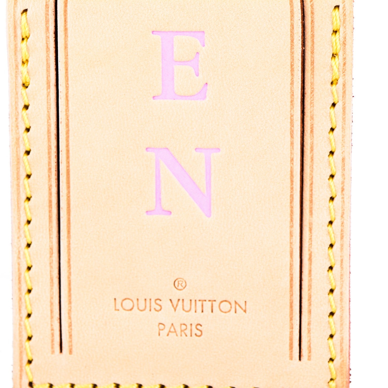 Louis Vuitton Vachetta Luggage Tag 3 of 6