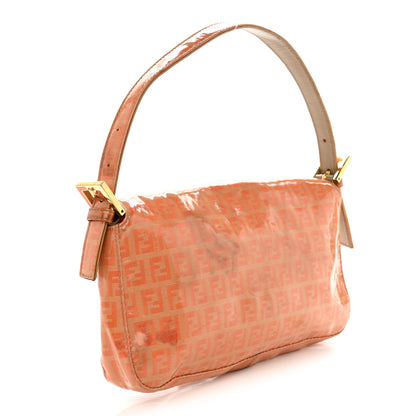 Fendi Vinyl Zucchino Baguette Orange 3 of 13