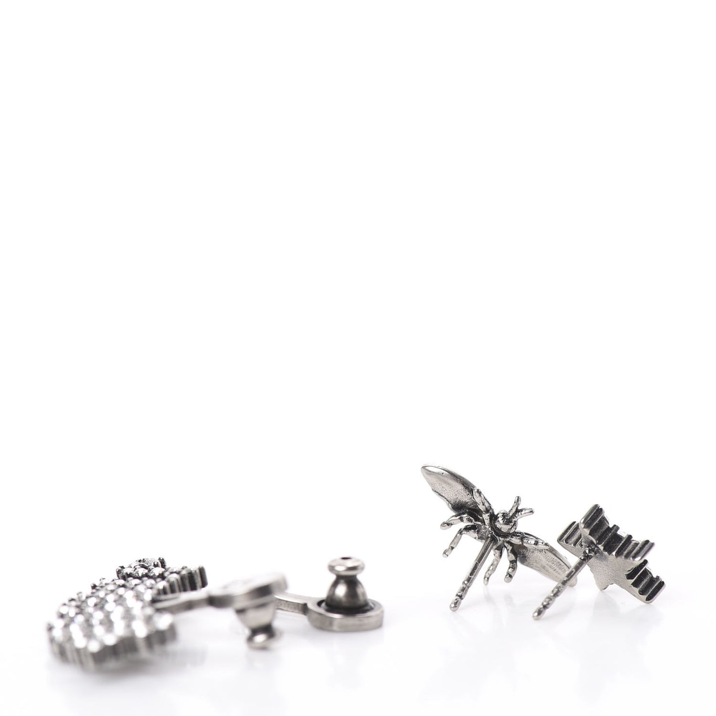 Palladium Crystal J'adior Earrings