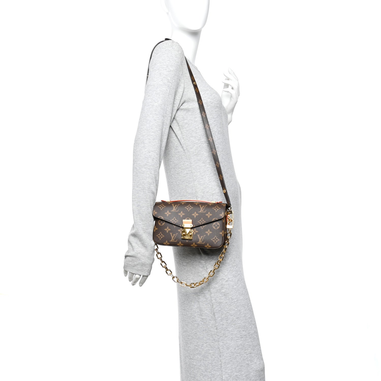 Louis Vuitton Monogram Pochette Metis East West 2 of 9