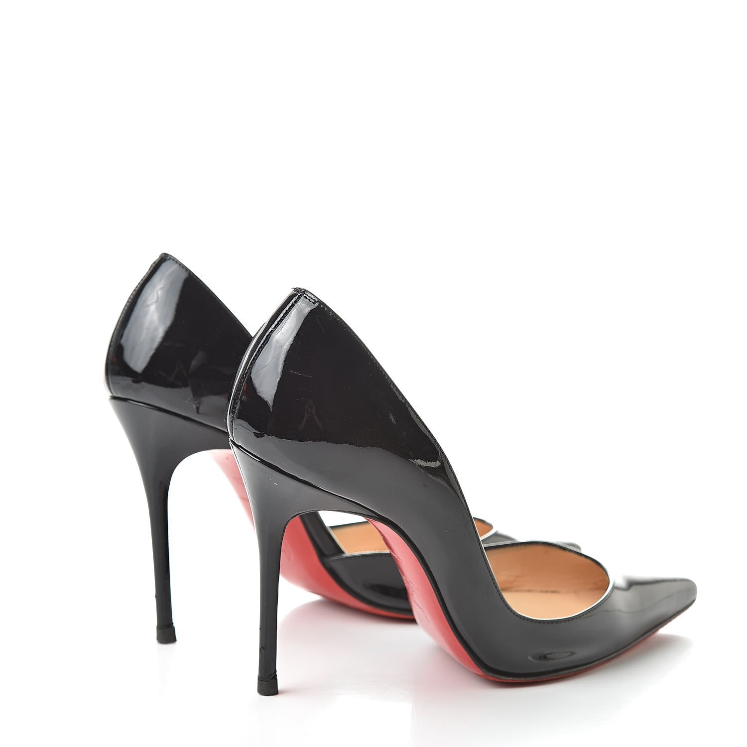 Christian Louboutin Patent Iriza 100 Pumps 36 Black 4 of 18