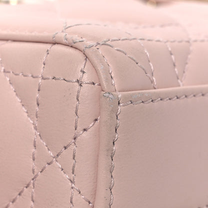 Christian Dior Lambskin Cannage Micro Lady D-Joy Rose Poudre 13 of 17