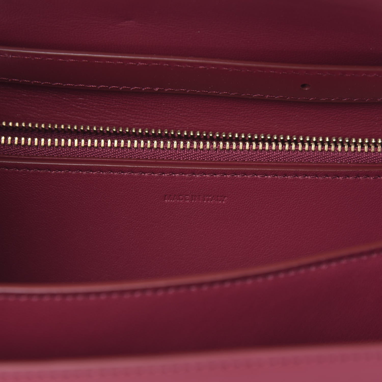Celine Box Calfskin Medium Classic Box Flap Bag Raspberry 7 of 11