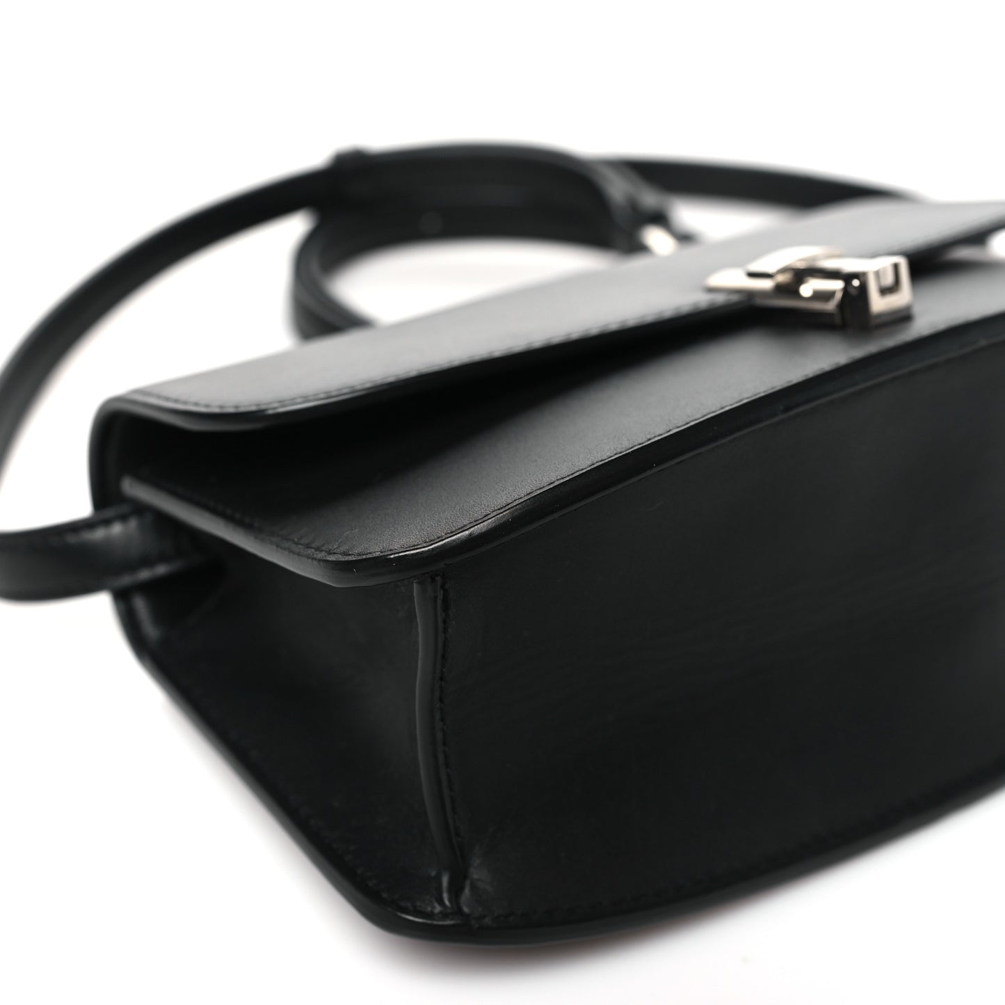 Smooth Calfskin The Sofia E/W Crossbody Black