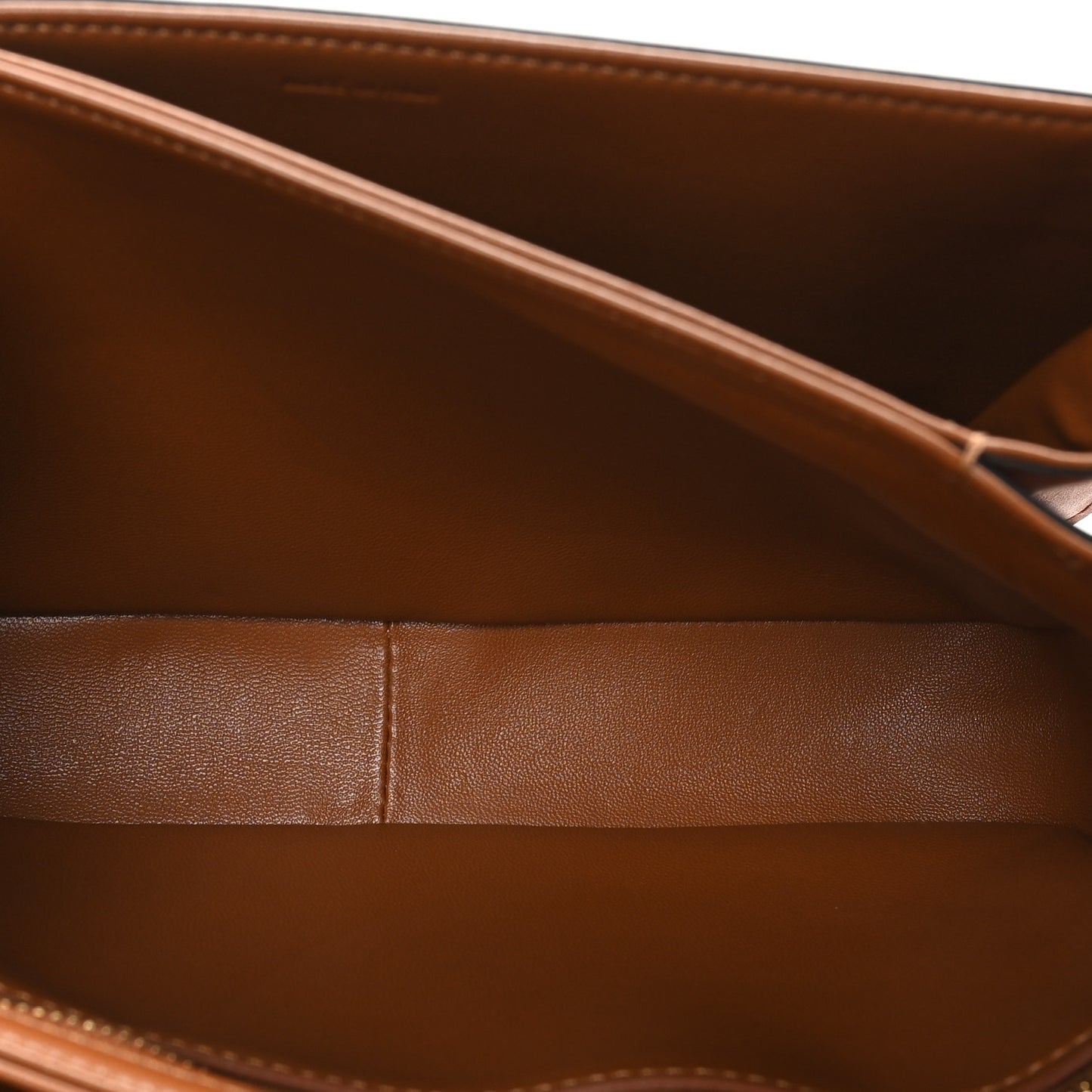 Textile Calfskin Classique Triomphe Bag Natural Tan