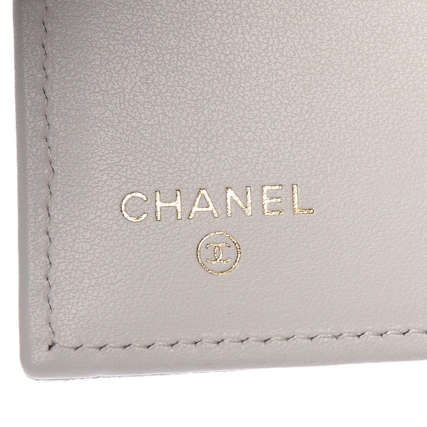 Caviar Quilted Compact Boy Flap Wallet White