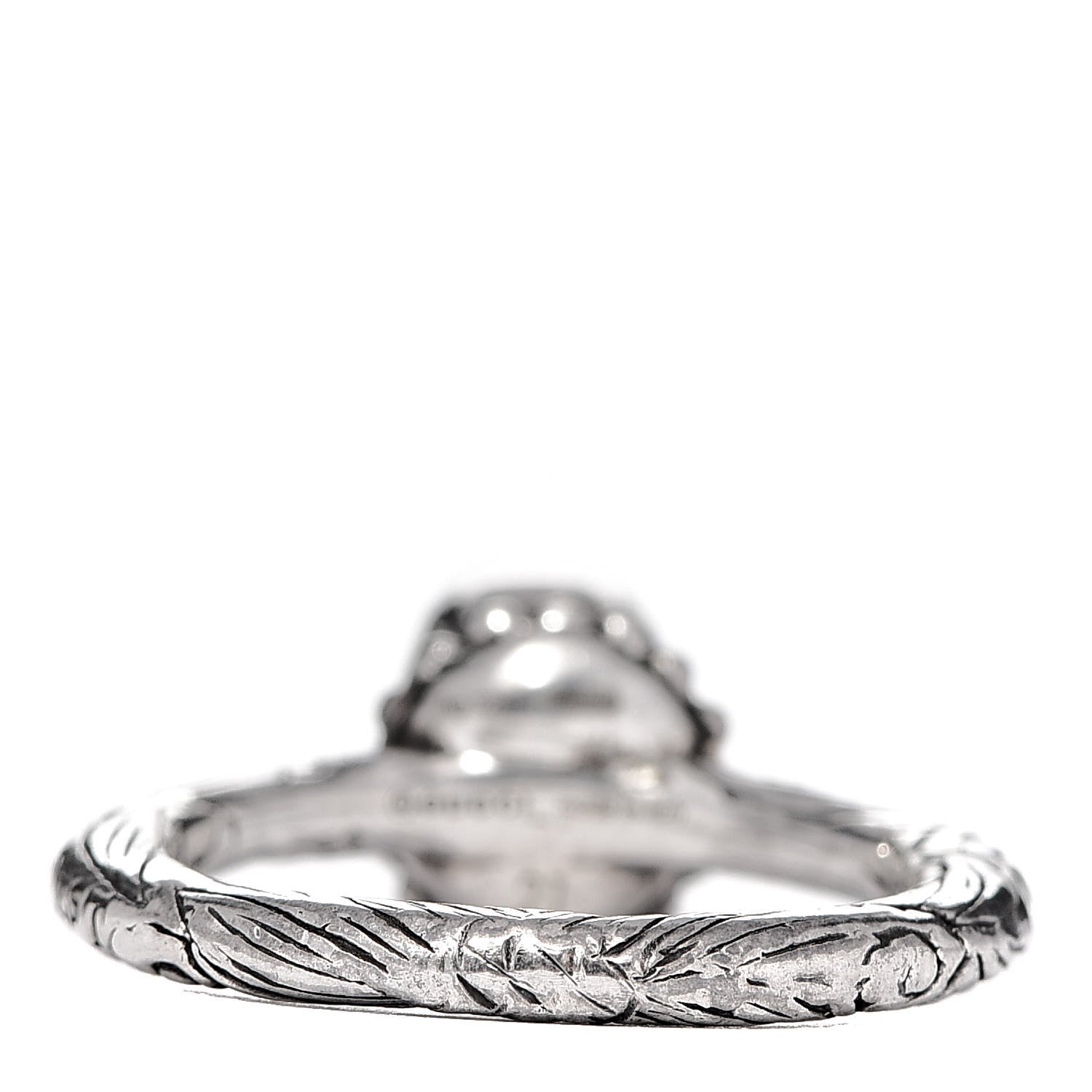 Gucci Sterling Silver Anger Forest Eagle Head Ring 61 9.5 4 of 5