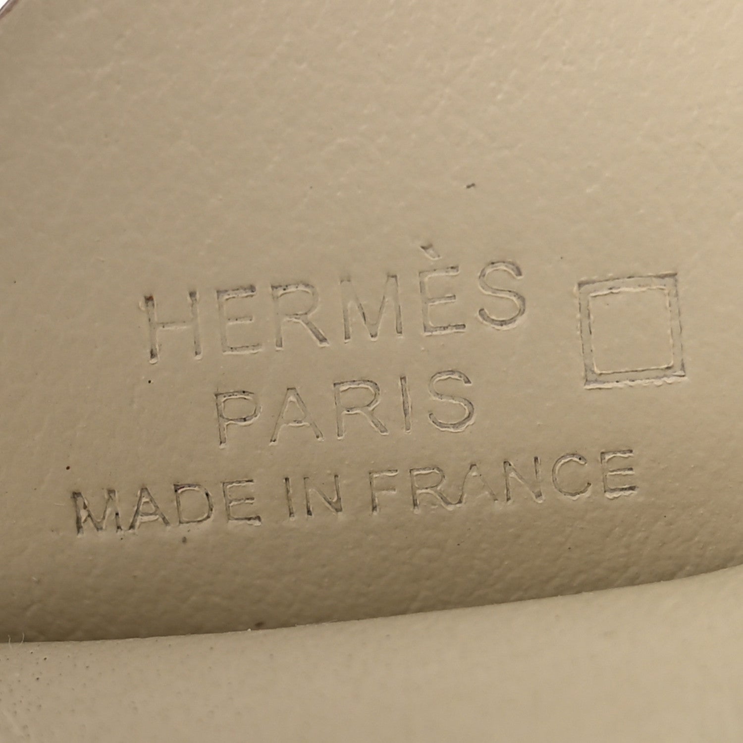 Hermes Milo Lambskin Matte Alligator Touch Grigri Rodeo Pegase Horse Bag Charm PM Craie Nata Beton 3 of 4