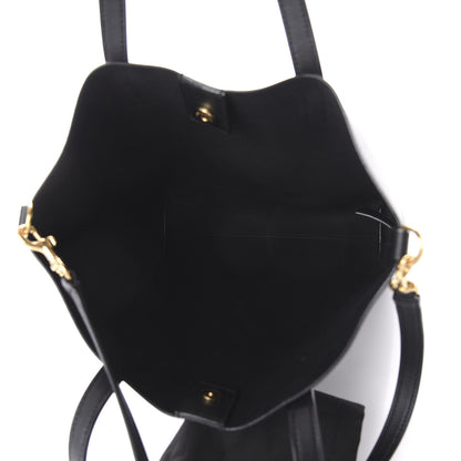 Saint Laurent Calfskin Toy Shopping Tote Black 4 of 7
