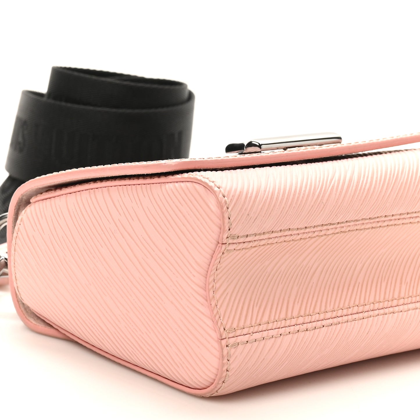 Epi Twist Shoulder Bag Mini Rose Ballerine