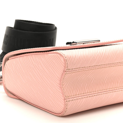 Louis Vuitton Epi Twist Shoulder Bag Mini Rose Ballerine 9 of 10
