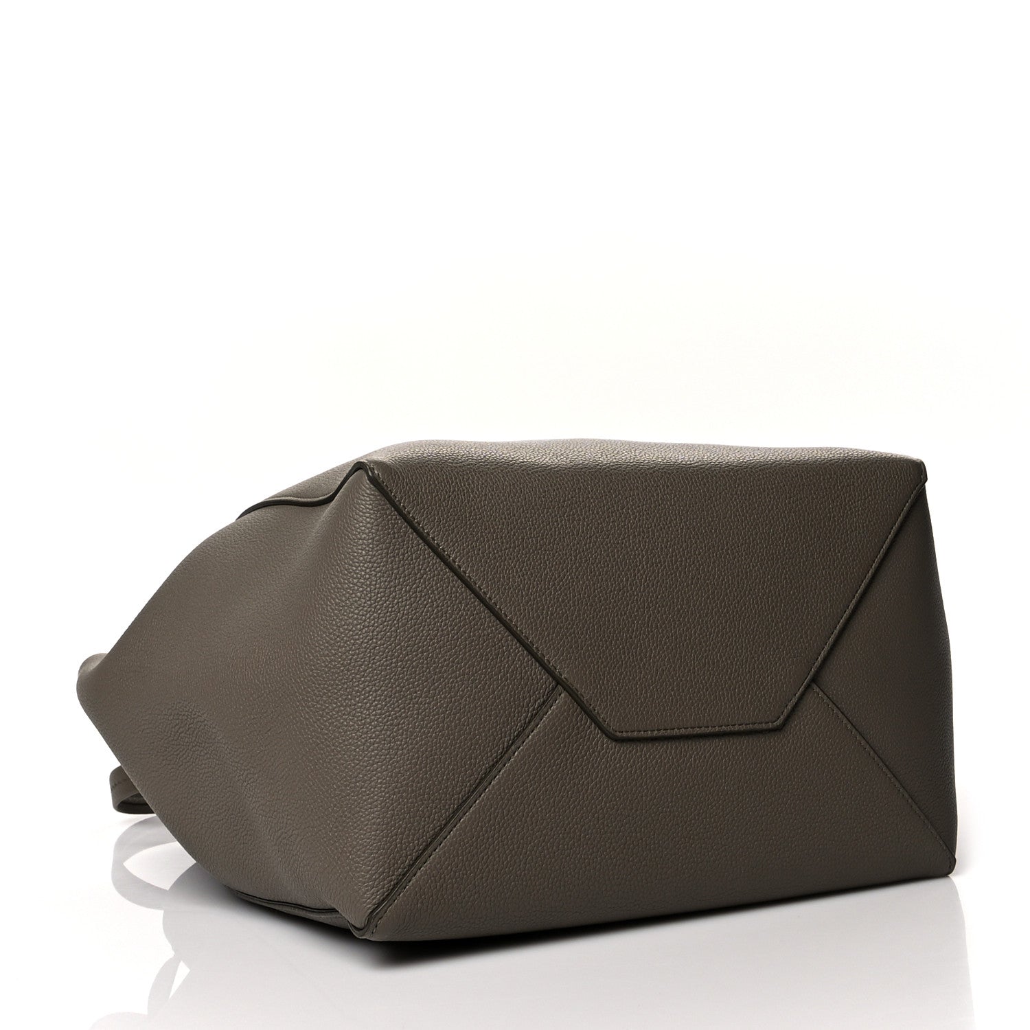 Celine Soft Grained Calfskin Small Belt Cabas Phantom Taupe 4 of 10