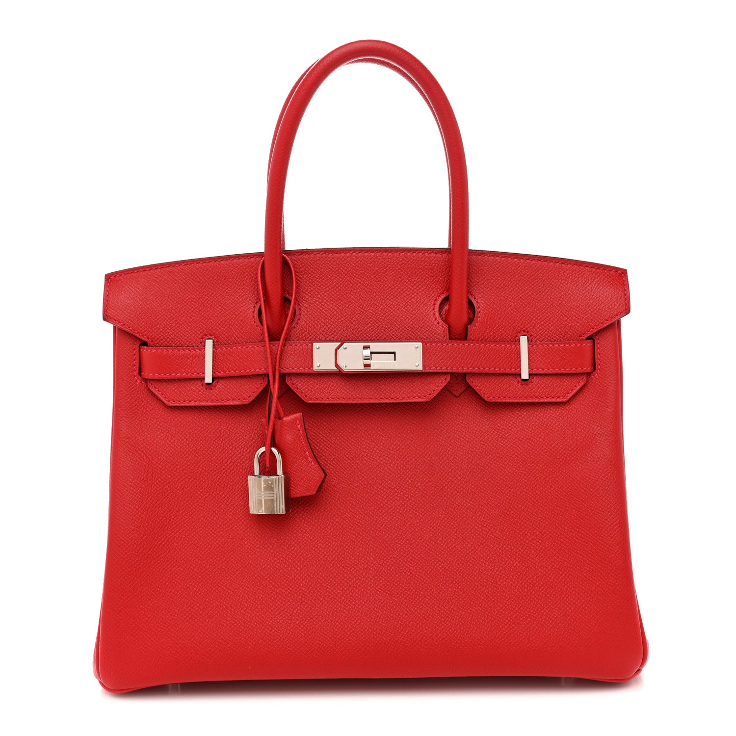 Hermes Epsom Birkin 30 Rouge Casaque 1 of 15