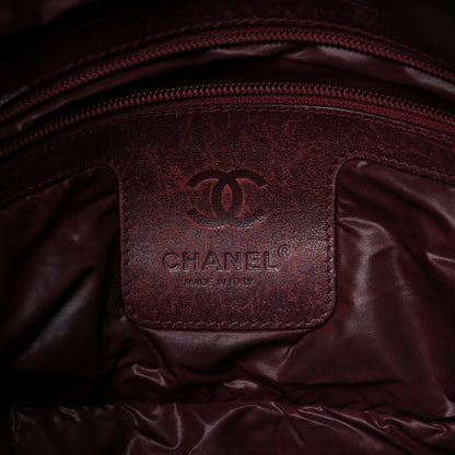 Chanel Nylon Quilted Large Coco Cocoon Tote Black 6 of 20