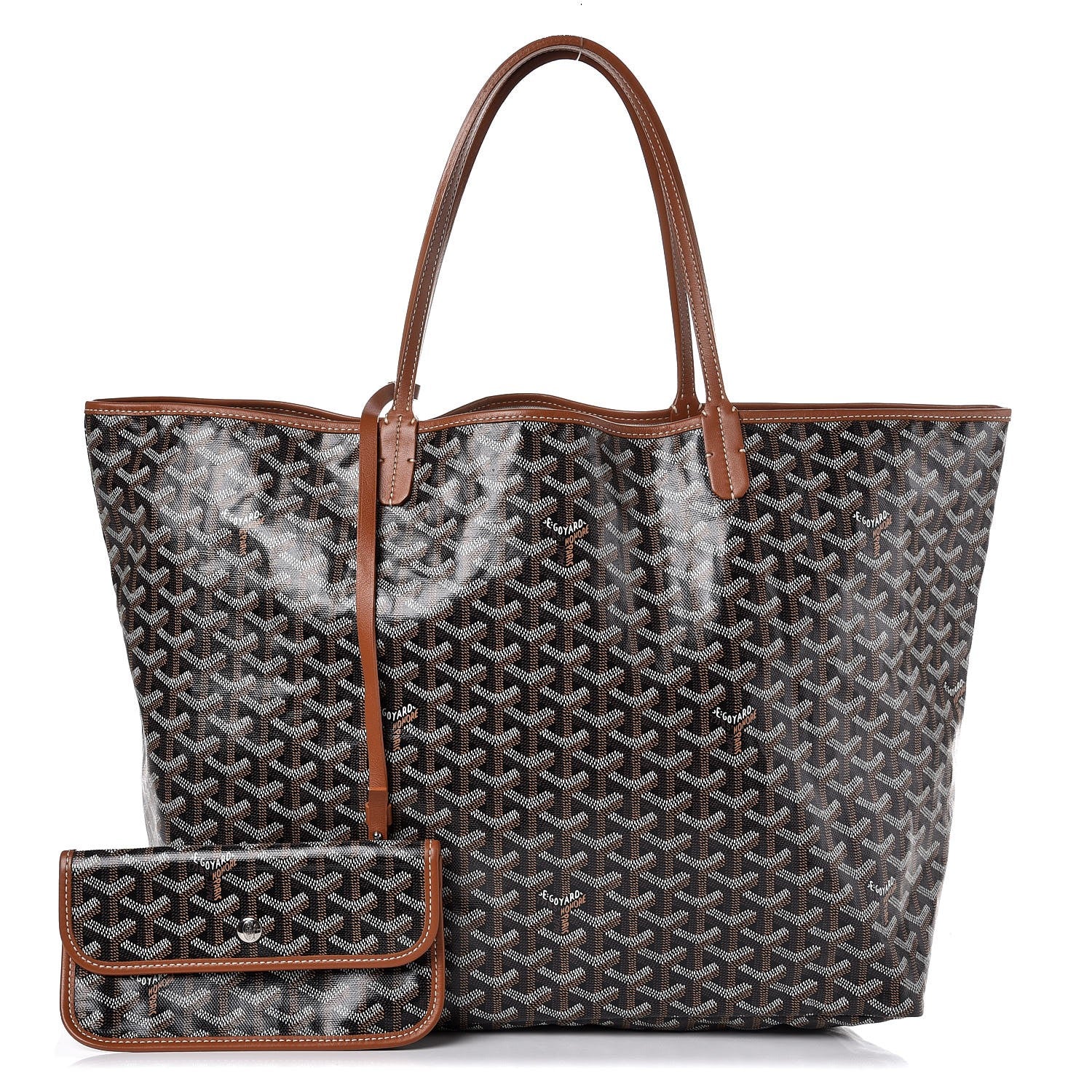 Goyard Goyardine Saint Louis GM Black Gold 1 of 13