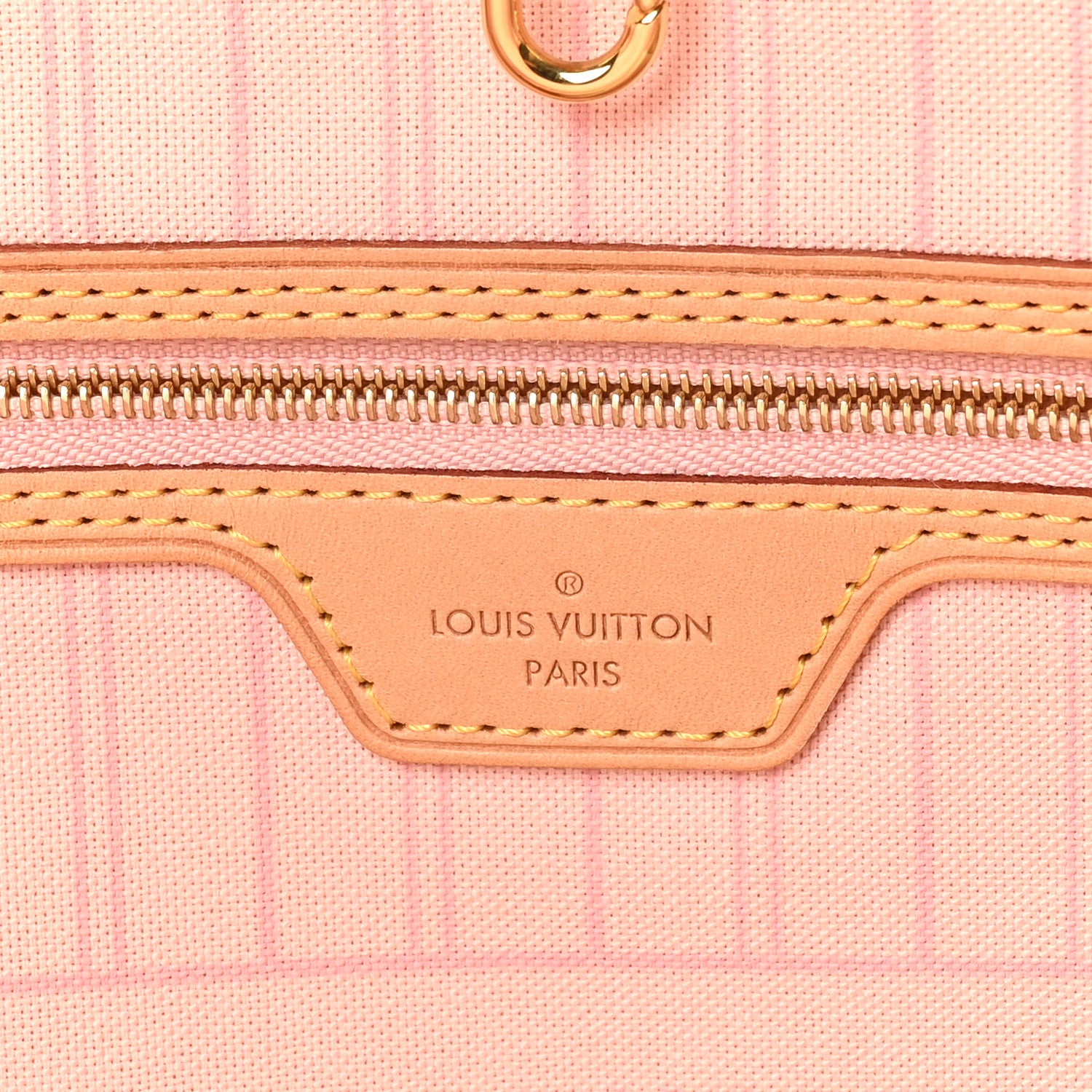 Louis Vuitton Damier Azur Neo Neverfull GM Rose Ballerine 7 of 10