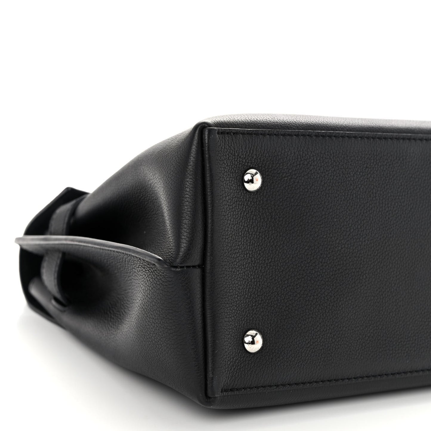 Calfskin Lockme Ever Black