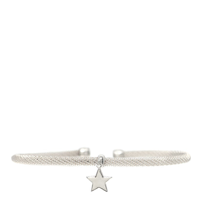 Tiffany Sterling Silver Somerset Star Charm Cuff Bracelet 1 of 3
