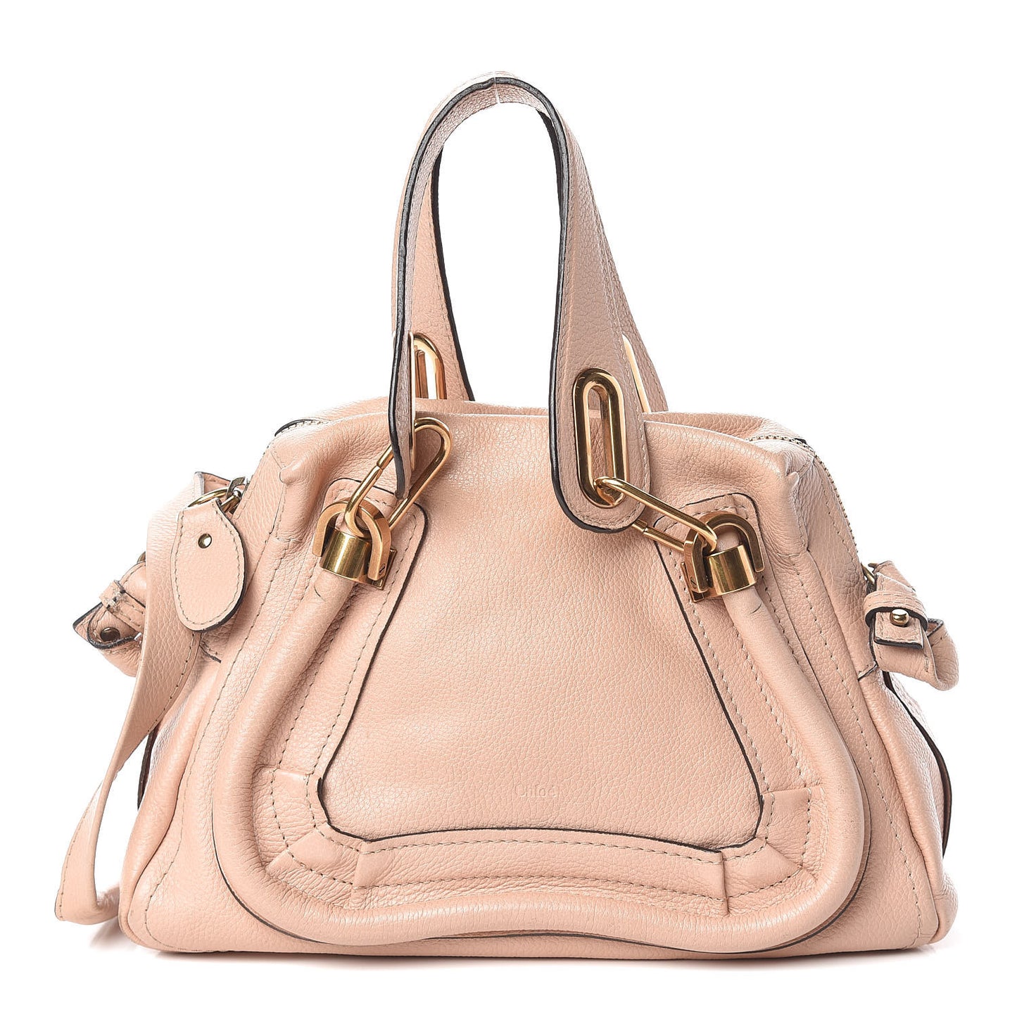 Calfskin Small Paraty Biscotti Beige