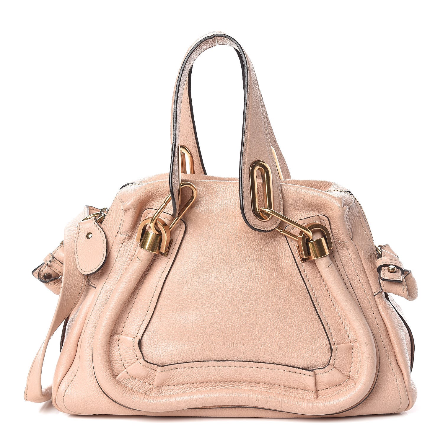 Chloe Calfskin Small Paraty Biscotti Beige 1 of 17