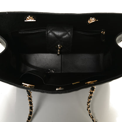Chanel Caviar Quilted Large Shopping Tote Black 6 of 12