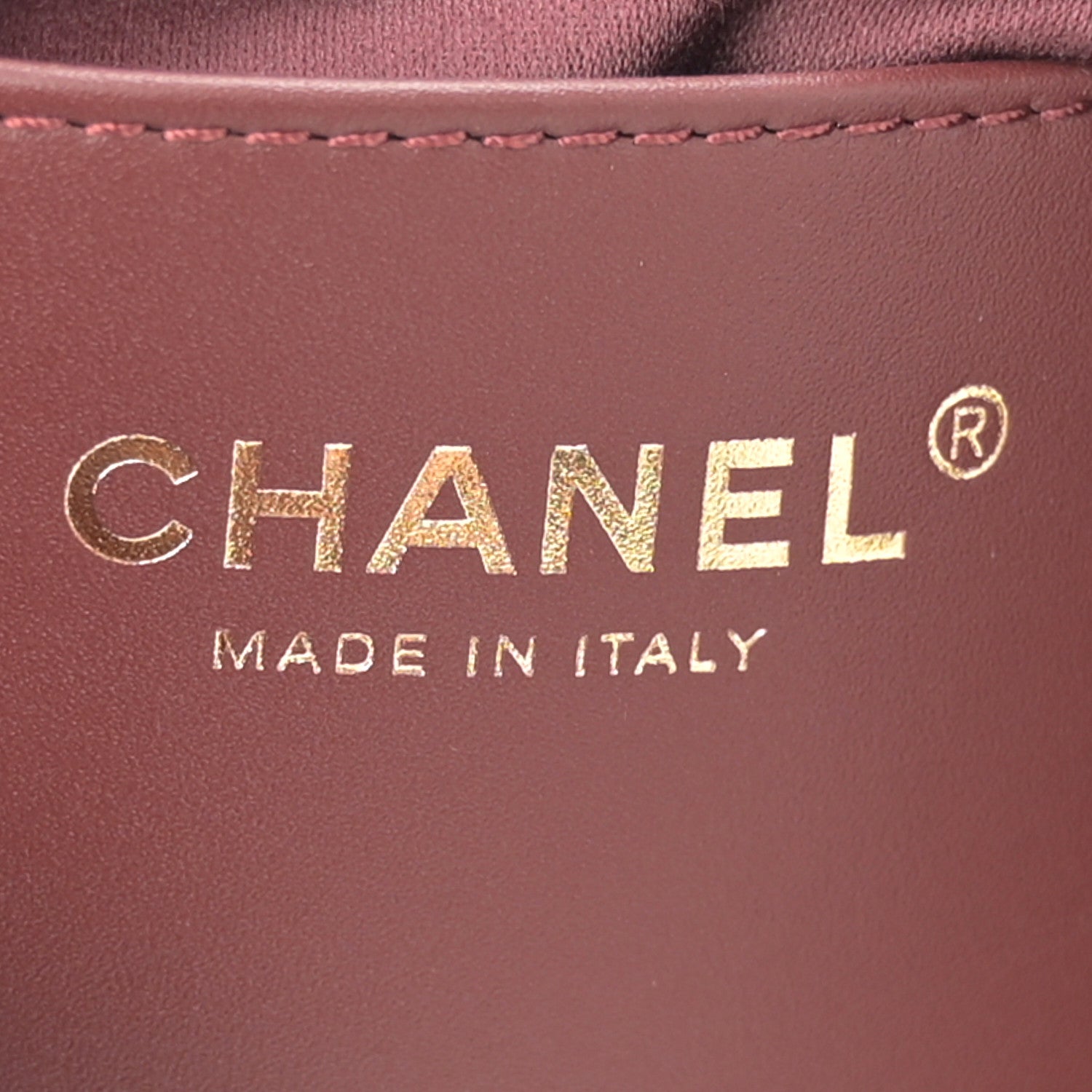 Chanel Caviar Quilted Small Chanel 25 Handbag Burgundy 6 of 10