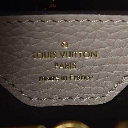 Louis Vuitton Taurillon Capucines BB Galet 9 of 14