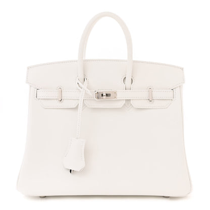 Hermes Swift Birkin 25 New White 1 of 12