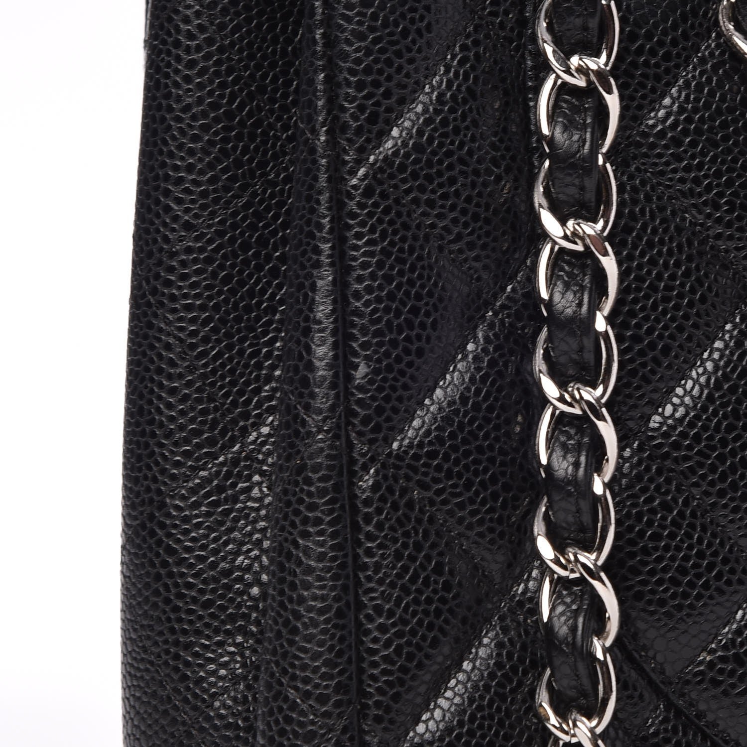 Chanel Caviar Quilted Maxi Double Flap Black 9 of 9