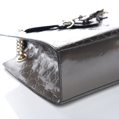 Gucci Shine Guccissima Large Emily Chain Shoulder Bag Sasso 5 of 12