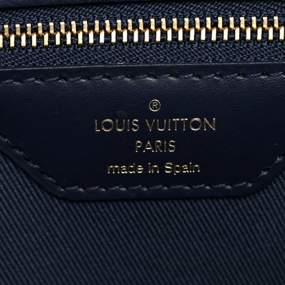 Louis Vuitton Monoglam Neverfull MM Blue 7 of 10
