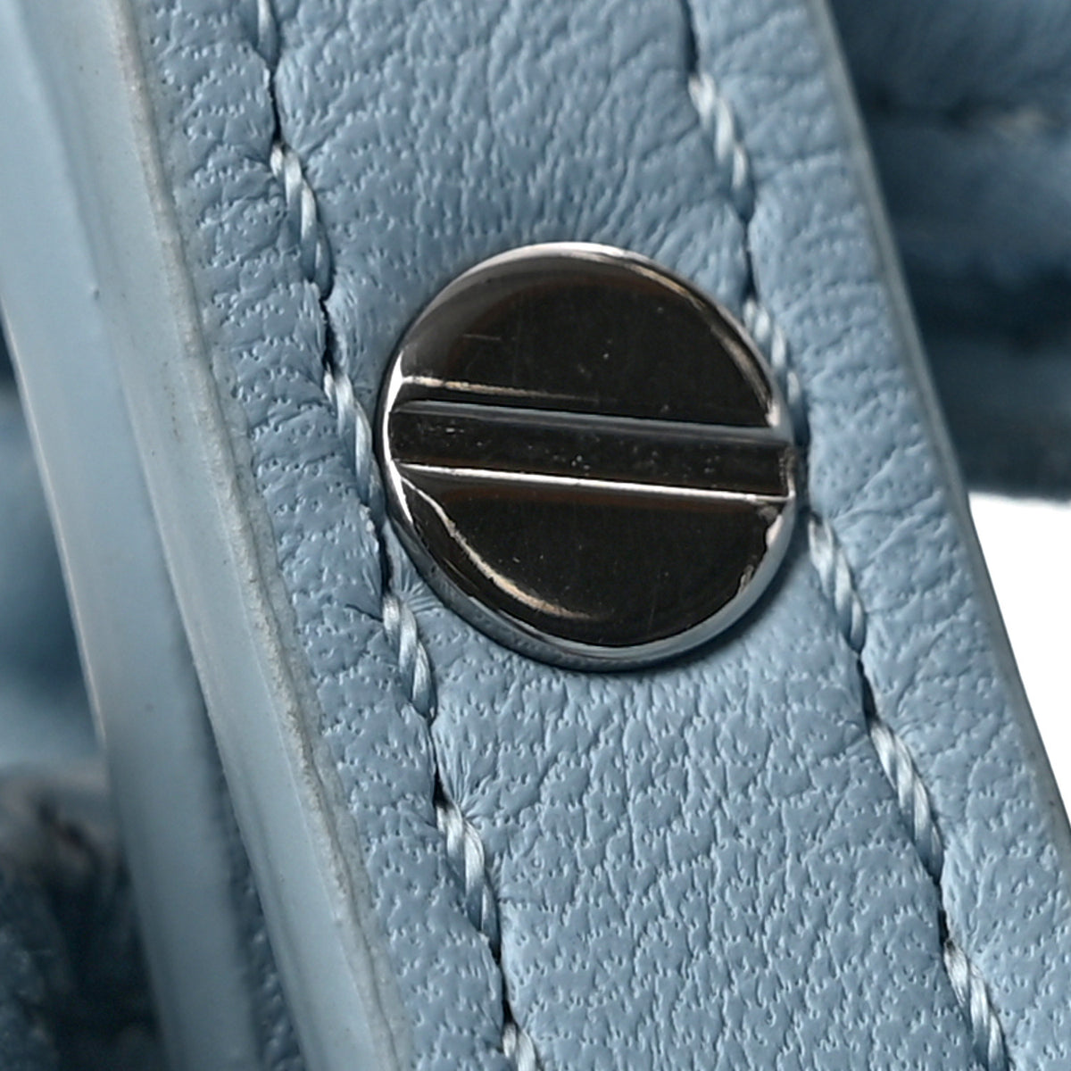 Loewe Calfskin Flamenco Mini Knot Bag Dusty Blue 14 of 14