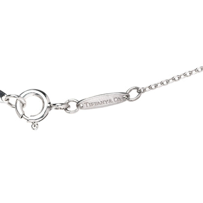 Tiffany Sterling Silver Elsa Peretti Interlocking Ovals Pendant Necklace 4 of 5