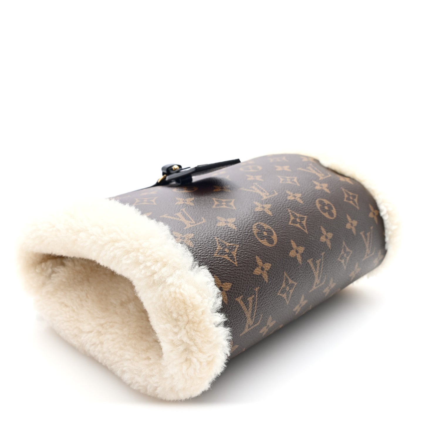 Monogram Shearling Speedy Soft 30 Teddy