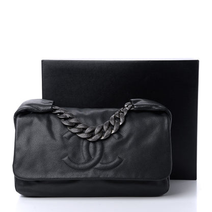 Chanel Caviar 31 Flap Shoulder Bag Black 11 of 11