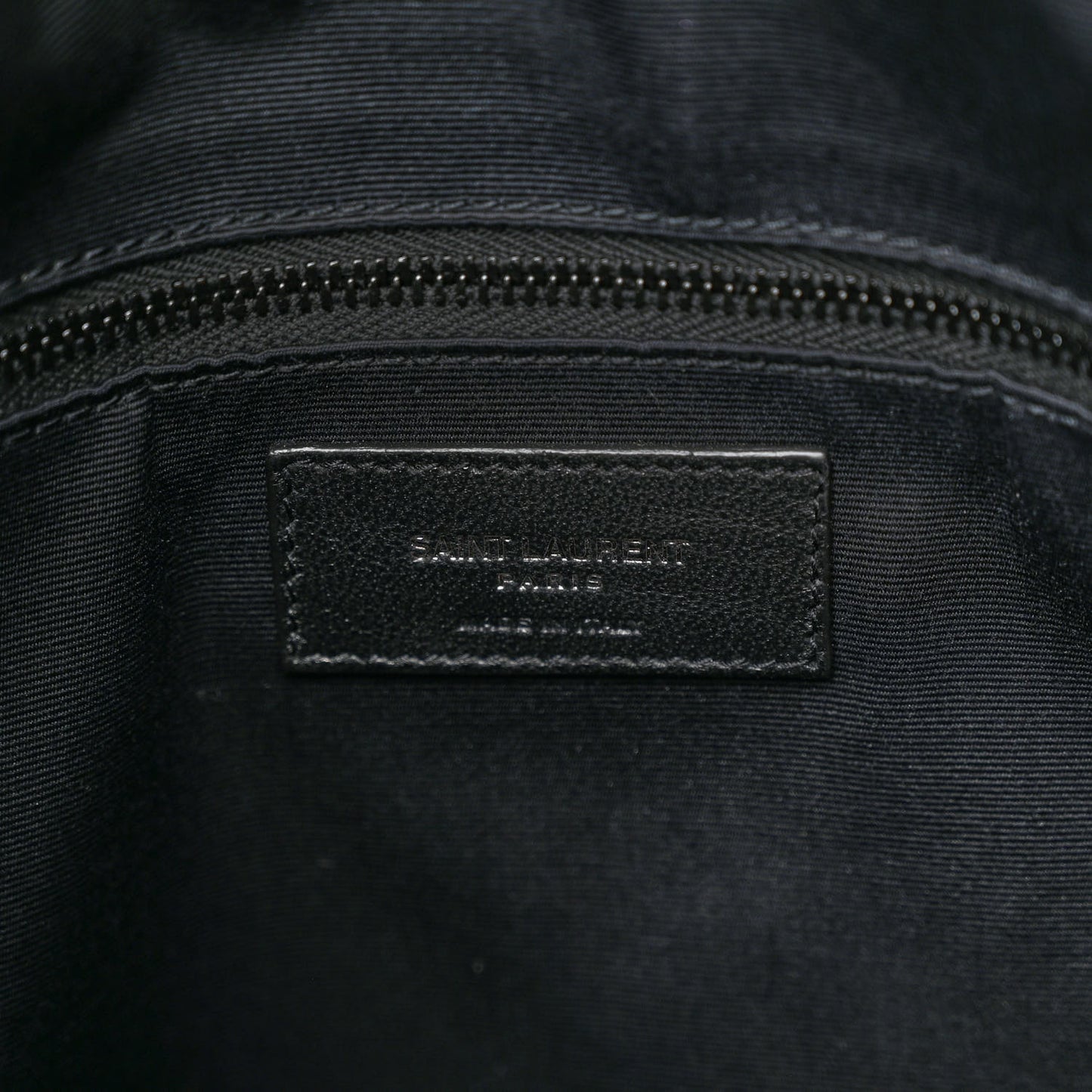 Calfskin Crocodile Embossed Monogram Medium Niki Shopping Bag Black