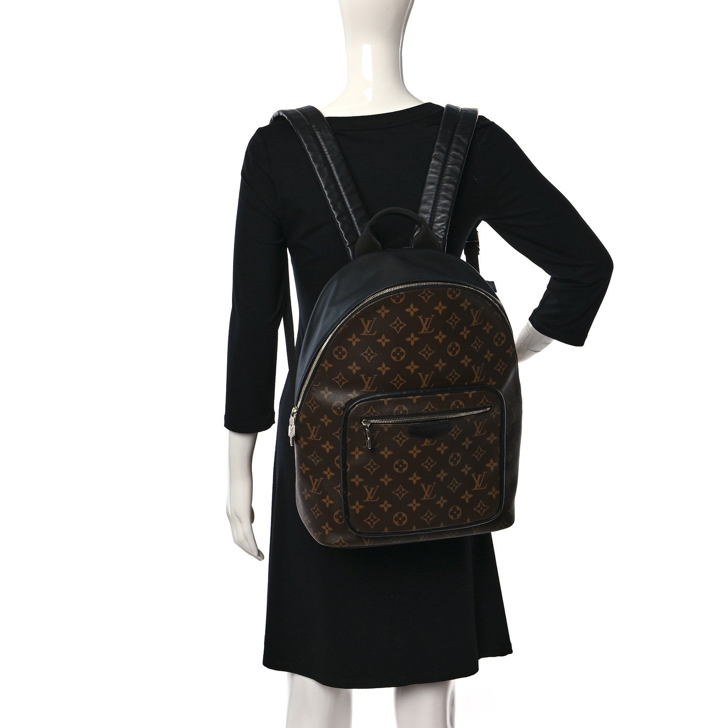 Louis Vuitton Monogram Macassar Josh Backpack 2 of 9