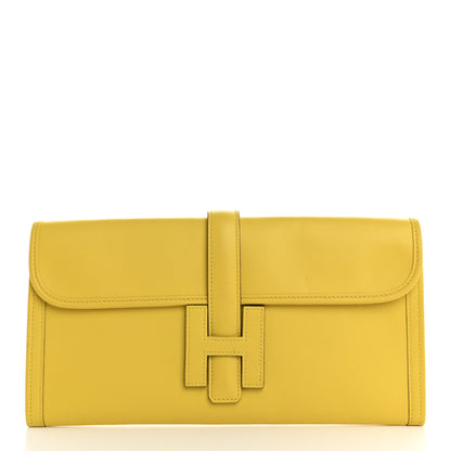 Hermes Swift Verso Jige Elan 29 Jaune De Naples Rose Confetti 1 of 9