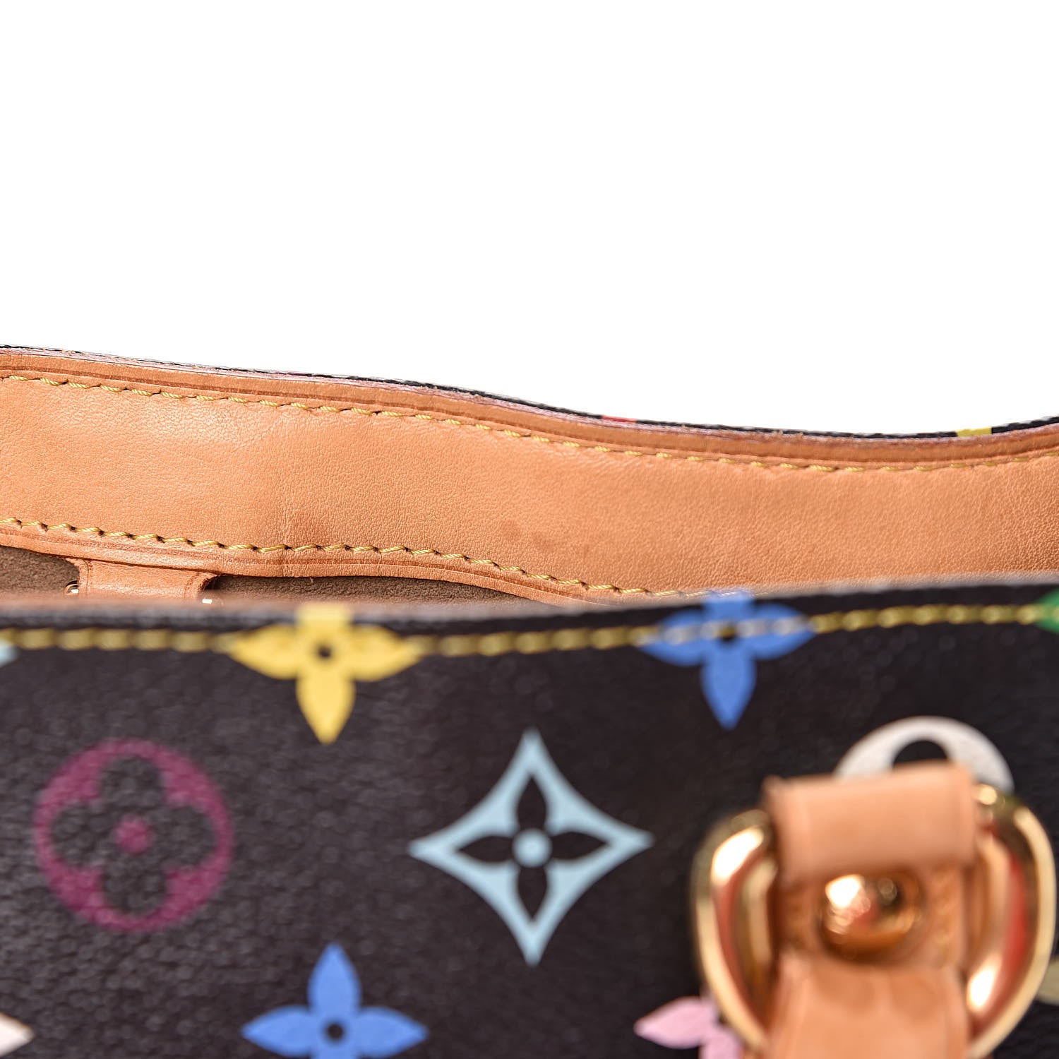 Louis Vuitton Monogram Multicolor Aurelia MM Black 14 of 19