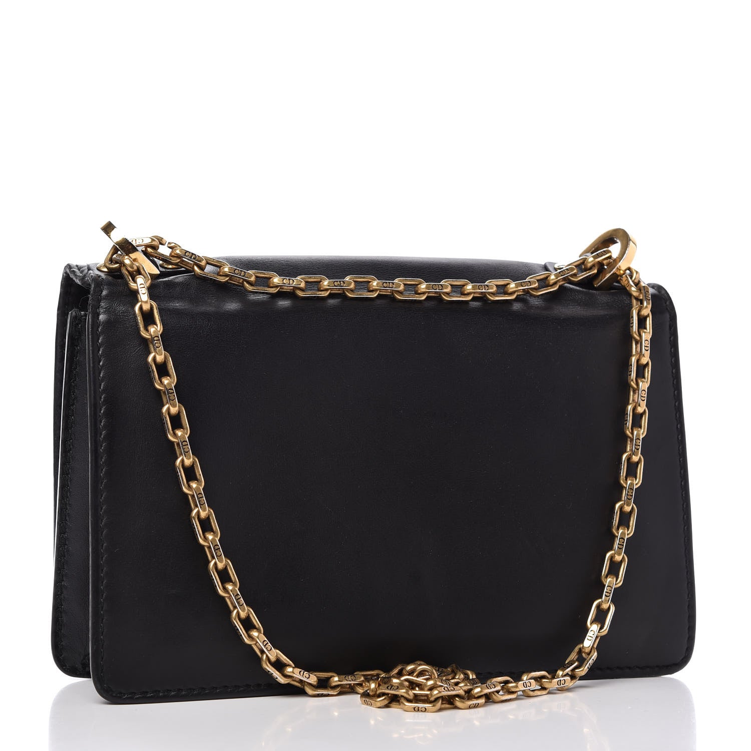 Christian Dior Calfskin J'Adior Chain Flap Bag Black 3 of 9